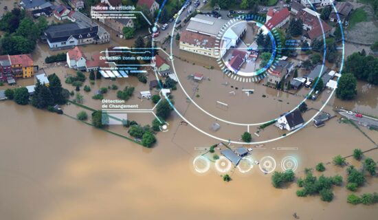 imagerie satellite flood detection